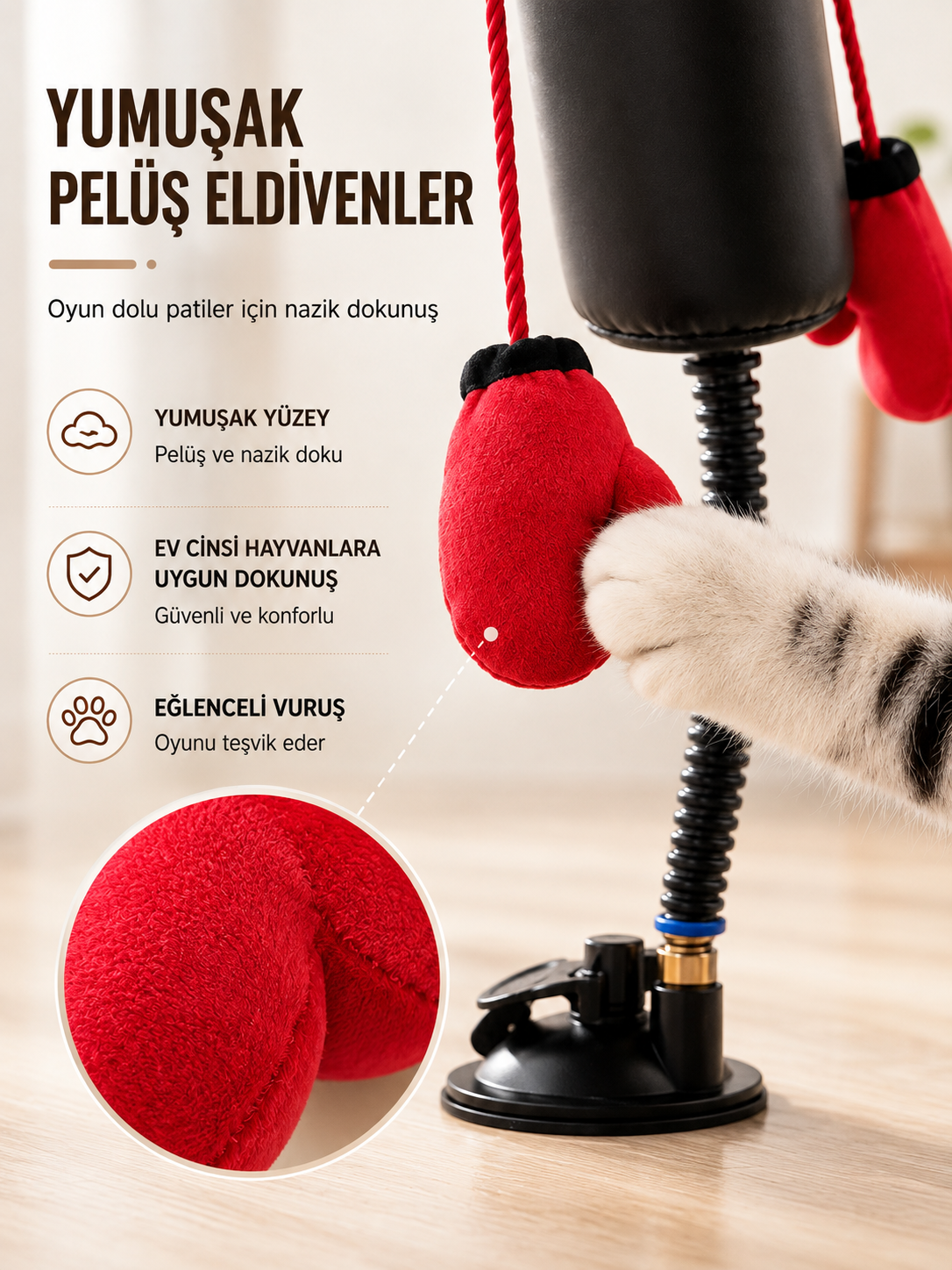 Kedi Boks Torbası